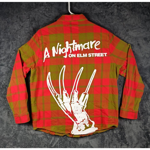 Cakeworthy Other - Nightmare On Elm Street Flannel Shirt Freddy Kruger